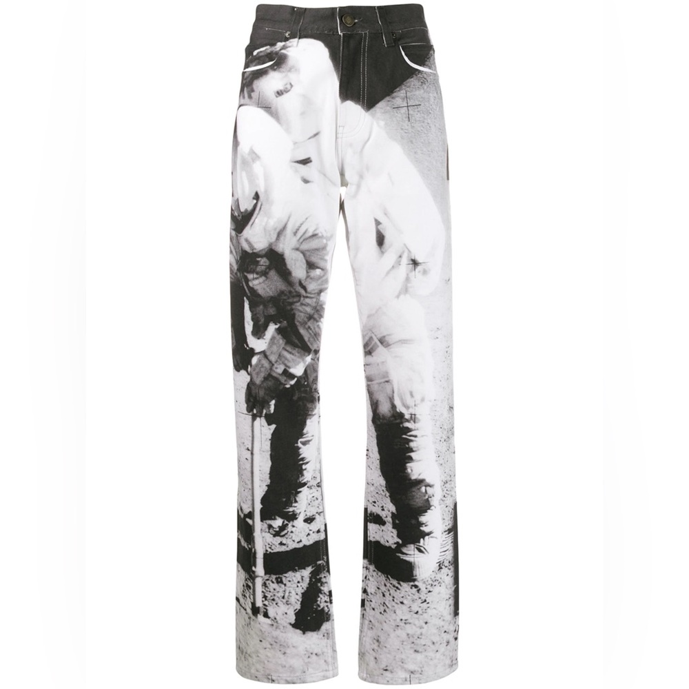 Calvin Klein SS19 moon landing jeans. New without tags